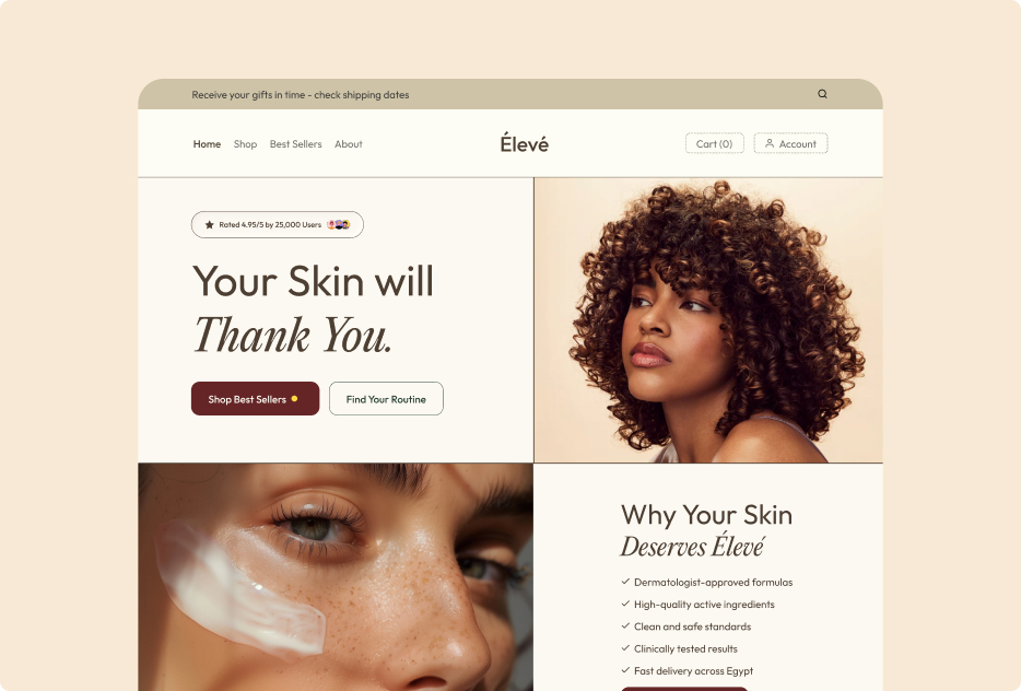 Eelve · Egypt · E-Commerce